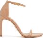 Stuart Weitzman Sandalen met enkelbandje Beige - Thumbnail 1