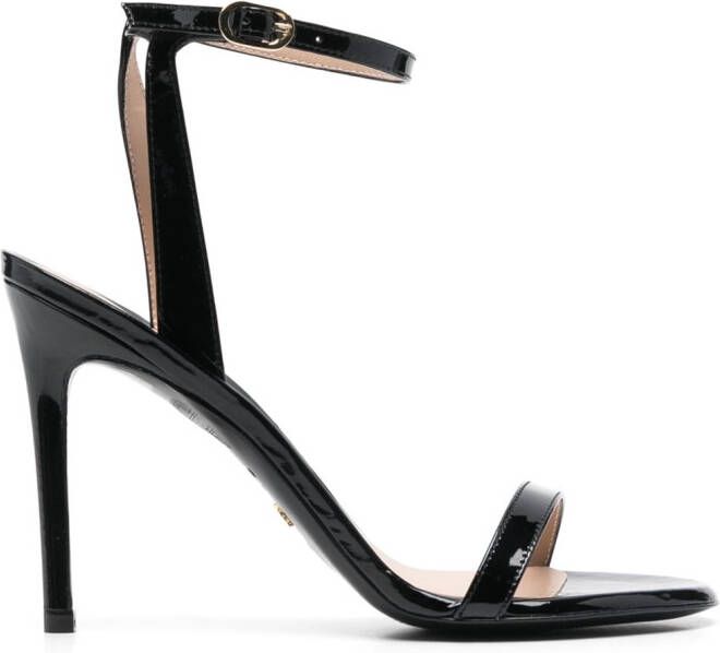 Stuart Weitzman Aura sandalen met bandjes Zwart