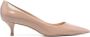 Stuart Weitzman 60mm patent leather pumps Beige - Thumbnail 1