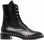 Stuart Weitzman Allie combat boots Zwart - Thumbnail 1