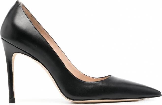 Stuart Weitzman Anny pumps met puntige neus Zwart