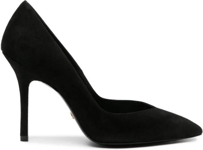 Stuart Weitzman Eva suède pumps Zwart