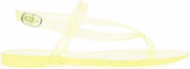 Stuart Weitzman Jelly sandalen Geel