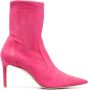 Stuart Weitzman Laarzen met puntige neus Roze - Thumbnail 1