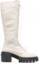 Stuart Weitzman Chunky veterlaarzen Beige - Thumbnail 1