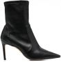 Stuart Weitzman Leren laarzen Zwart - Thumbnail 1