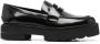 Stuart Weitzman Leren loafers Zwart - Thumbnail 1