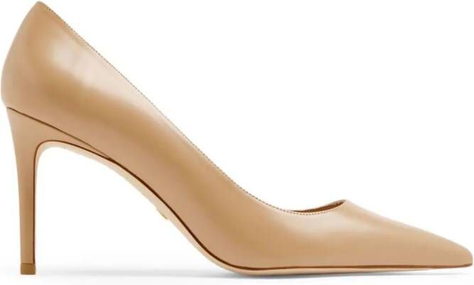 Stuart Weitzman Leren pumps Beige