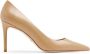 Stuart Weitzman Leren pumps Beige - Thumbnail 1