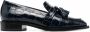 Stuart Weitzman Loafers met krokodillenleer-effect Blauw - Thumbnail 1