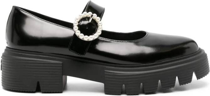 Stuart Weitzman Mary Jane loafers Zwart