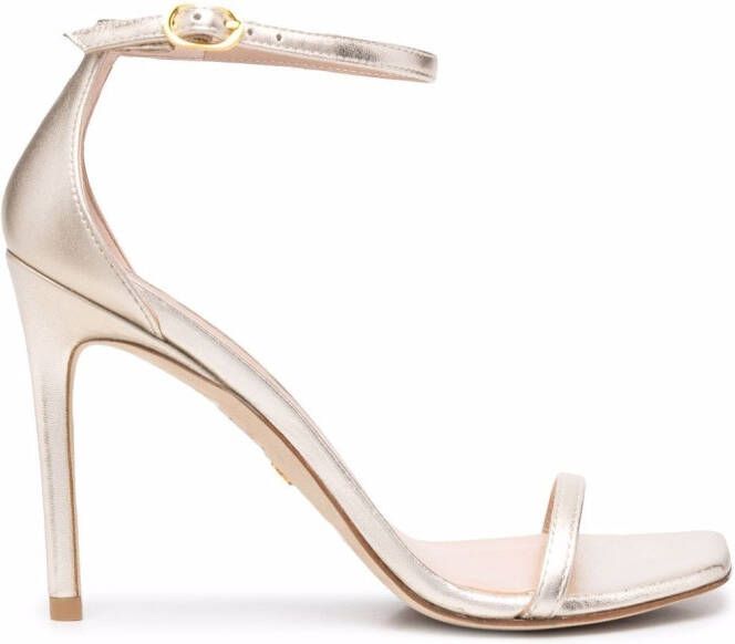 Stuart Weitzman Metallic sandalen Goud