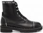 Stuart Weitzman Mila Lift laarzen met studs Zwart - Thumbnail 1