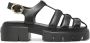 Stuart Weitzman Nolita 60 mm leren sandalen Zwart - Thumbnail 1