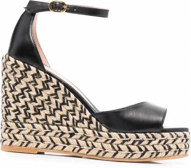 Stuart Weitzman Nudistcurve espadrilles Zwart