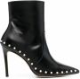 Stuart Weitzman Leren laarzen Zwart - Thumbnail 1