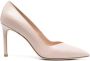 Stuart Weitzman Leren pumps Beige - Thumbnail 1