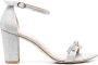 Stuart Weitzman Sandalen met glitter Zilver - Thumbnail 1