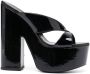 Stuart Weitzman Sandalen met plateauzool Zwart - Thumbnail 1