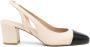 Stuart Weitzman Sleek leren pumps Beige - Thumbnail 1