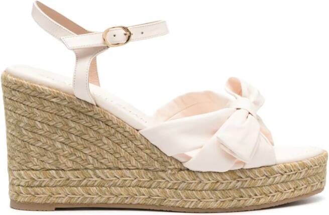 Stuart Weitzman Sofia 110 mm espadrilles Roze