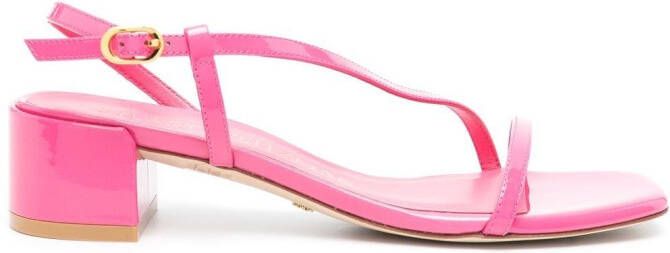 Stuart Weitzman Soiree sandalen Roze