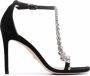 Stuart Weitzman Stardust sandalen verfraaid met kristallen Zwart - Thumbnail 1