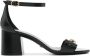 Stuart Weitzman SW Signature 70 mm leren sandalen Zwart - Thumbnail 1