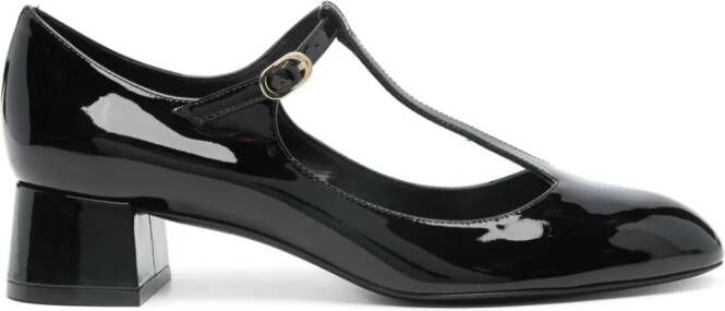 Stuart Weitzman Lakleren pumps Zwart