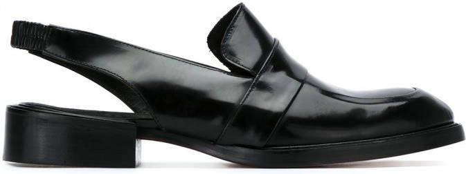 Studio Chofakian slingback loafers Zwart