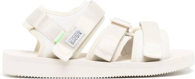 Suicoke Kisee-Cab sandalen met logopatch Beige