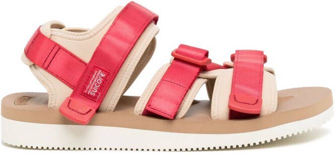 Suicoke KISEE-V sandalen met klittenband Bruin