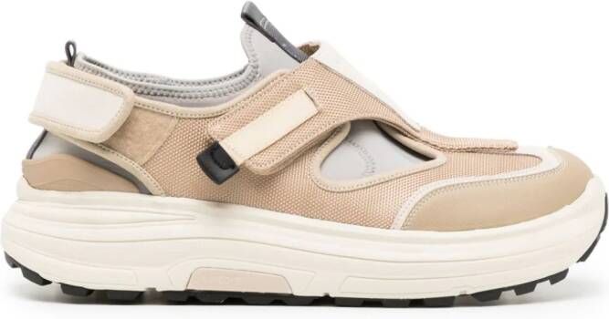 Suicoke Tred sneakers met logopatch Beige