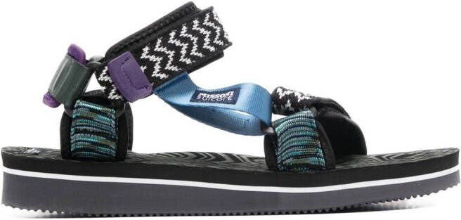 Suicoke x Missoni DEPA-SM-VAR1 sandalen Zwart