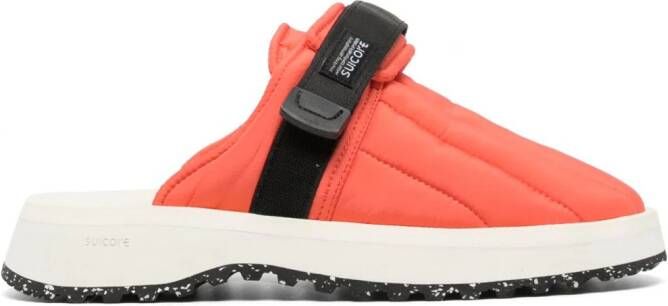 Suicoke ZAVO PUFF slippers Rood