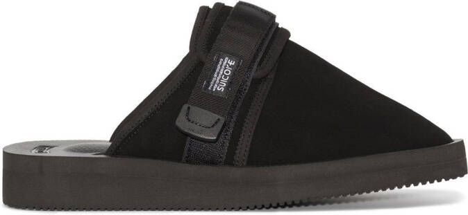 Suicoke Zavo slip-on sandalen Zwart