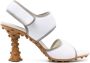 Sunnei 1000Chiodi sandalen met hoge hak Wit - Thumbnail 1