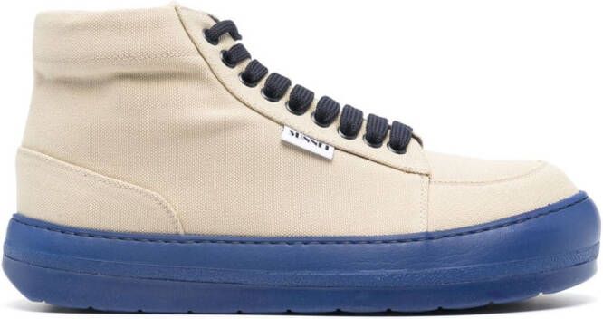 Sunnei Dreamy high-top sneakers Beige