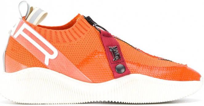 SWEAR Crosby gebreide sneakers Oranje