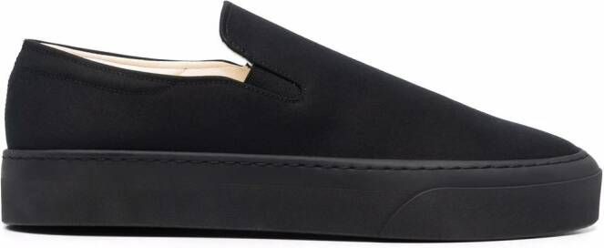 The Row Marie H slip-on sneakers Zwart