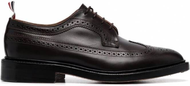 Thom Browne Brogues met RWB-streep Zwart