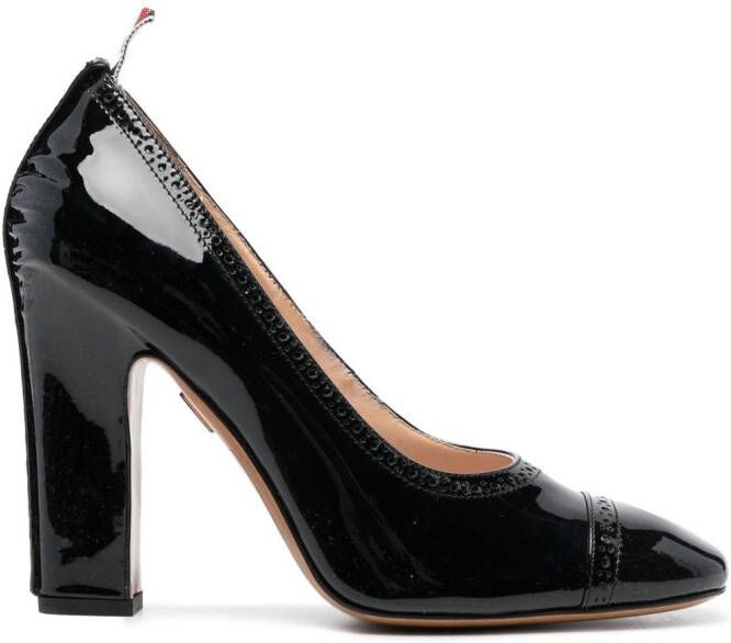 Thom Browne Court pumps Zwart