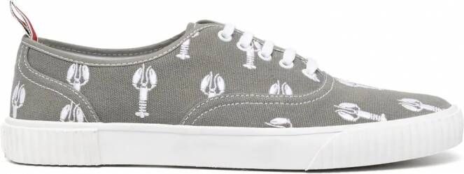 Thom Browne Heritage low-top sneakers Grijs