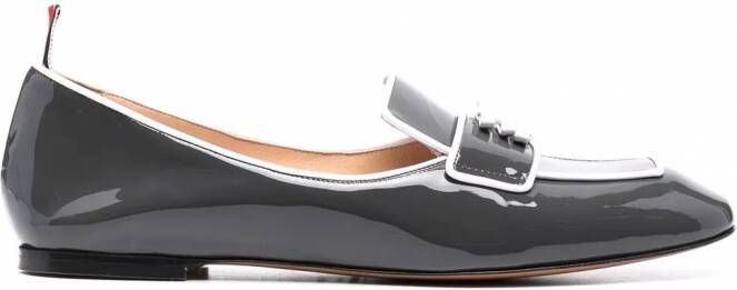 Thom Browne Loafers met strik Grijs