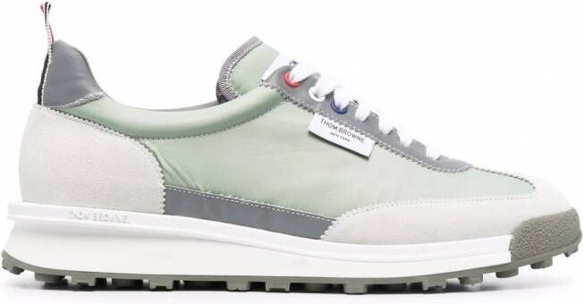 Thom Browne Sneakers met vlakken Groen