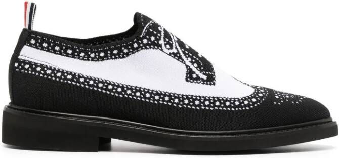 Thom Browne Trompe L'Oeil loafers Zwart