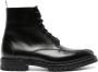 Thom Browne Wingtip leren laarzen Zwart - Thumbnail 1