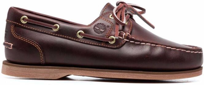 Timberland Classic Boat 2-Eye leren schoenen Bruin