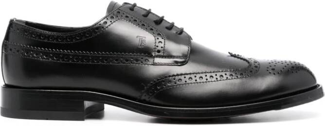 Tod's Gelakte brogues Zwart