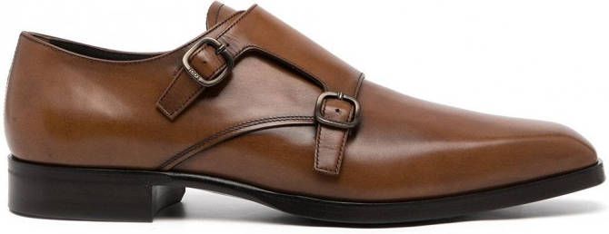 Tod's Gespschoenen met dubbel bandje Bruin